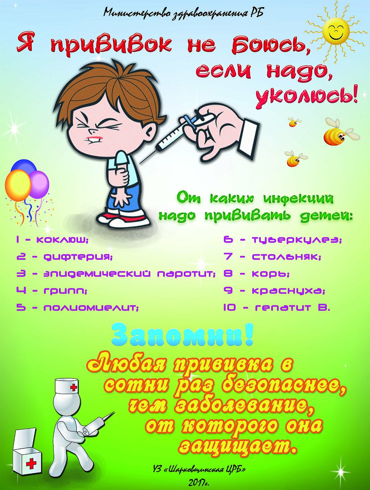 Иммунизация презентация для детей