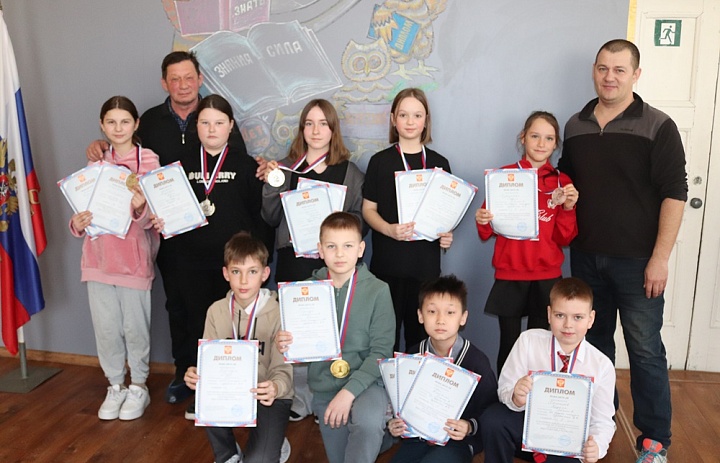 Муниципальные соревнования по стрельбе из лазерной винтовки.